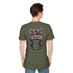 Star Spangled Awesome Graphic Tee ("Proud to Be Delusional Bootlicking Nazi Trash")