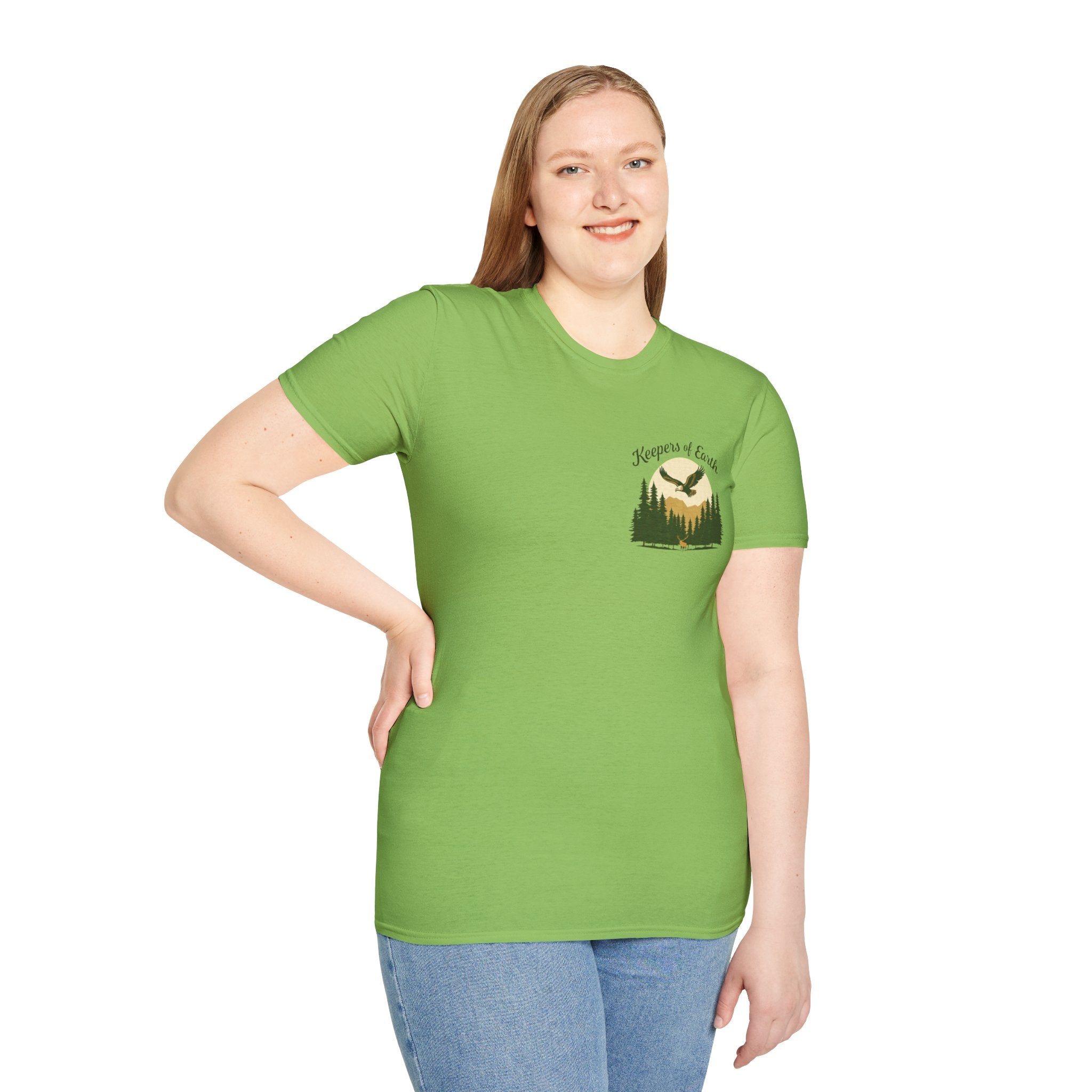 Keepers of the Earth Eagle and Elk T-shirt
