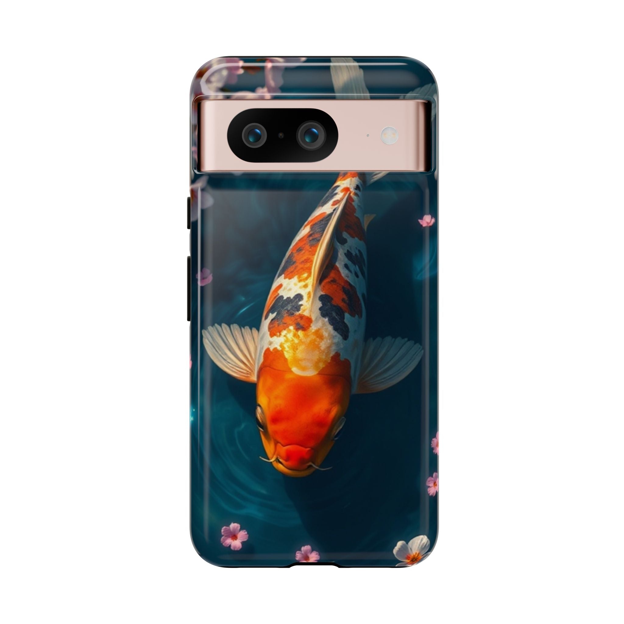 Peaceful Koi Cherry Blossom Tough Cases For Android & iPhone