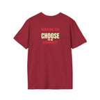 Unisex Softstyle T-Shirt - When Did You CHOOSE to Be Straight? Empowering LGBTQ+ Graphic Tee