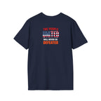 DRINK COFFEE, NOT THE KKKOOLAID. Unisex Softstyle T-Shirt - Empowering Message for Activists
