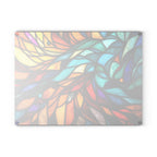 Vibrant Stained Glass Cutting Board - Artistic Kitchen Decor