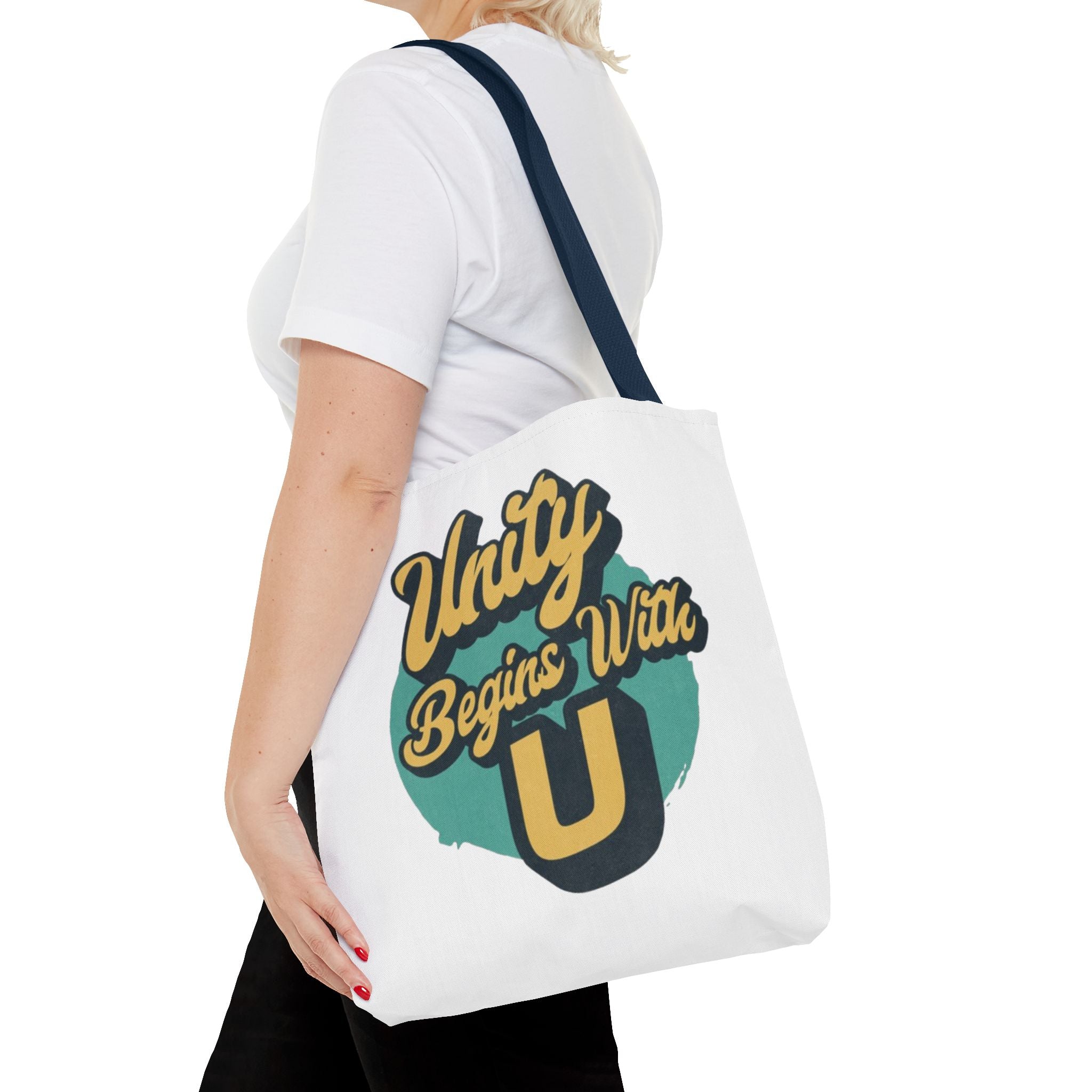 Unity Begins With U Design Tote Bag