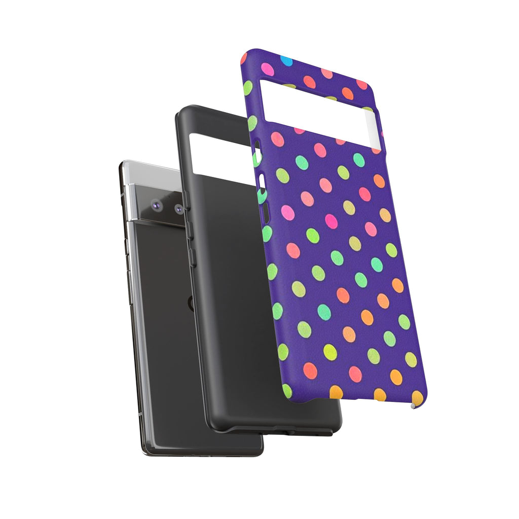Colorful Polka-Dot Tough Case for Android