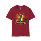 Juneteenth T-Shirt - "Happy Juneteenth" Retro Celebration Tee