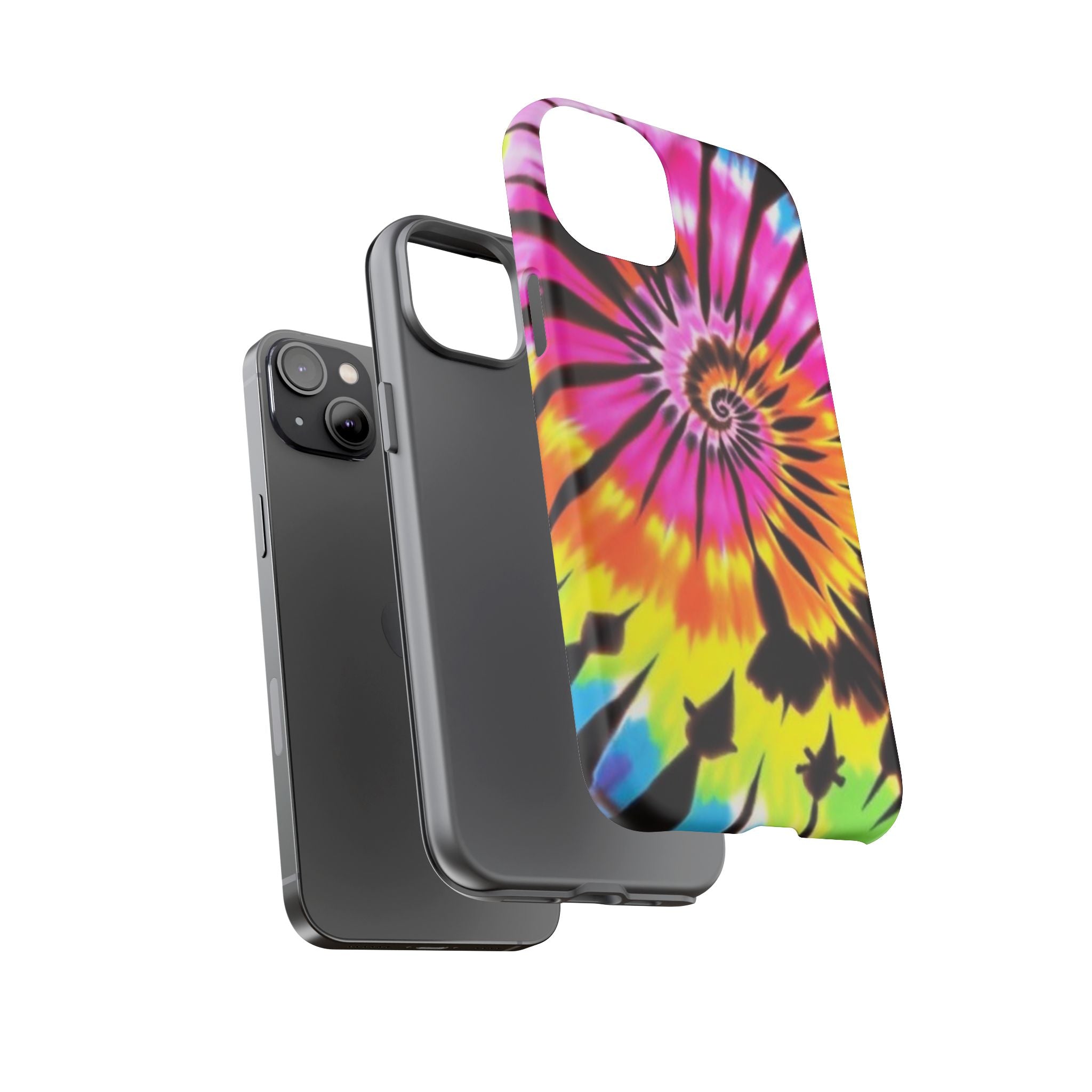 Tie-Dye Spiral Phone Case for iPhone