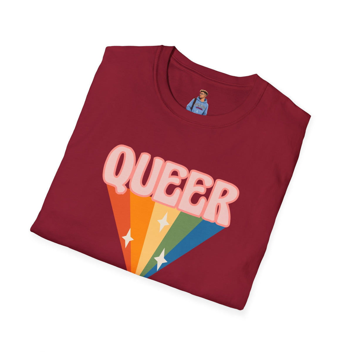 Queer Rainbow Sparkle Pride Tree Las Vegas T-Shirt
