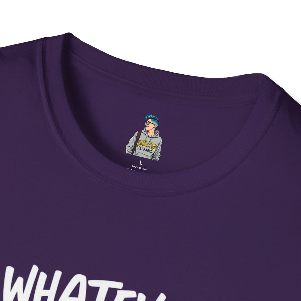 Whatever, CIS Unisex Softstyle T-Shirt - Comfortable and Inclusive Pride Apparel