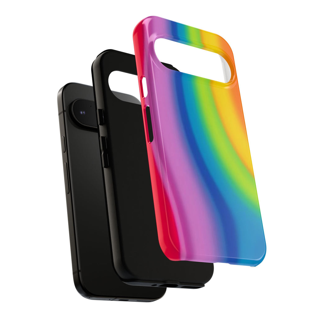Rainbow Swirl Tough Case for Android
