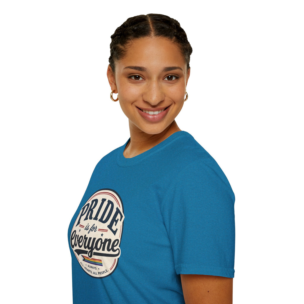 Pride Is for Everyone T-Shirt — Inclusive Retro Pride Tee