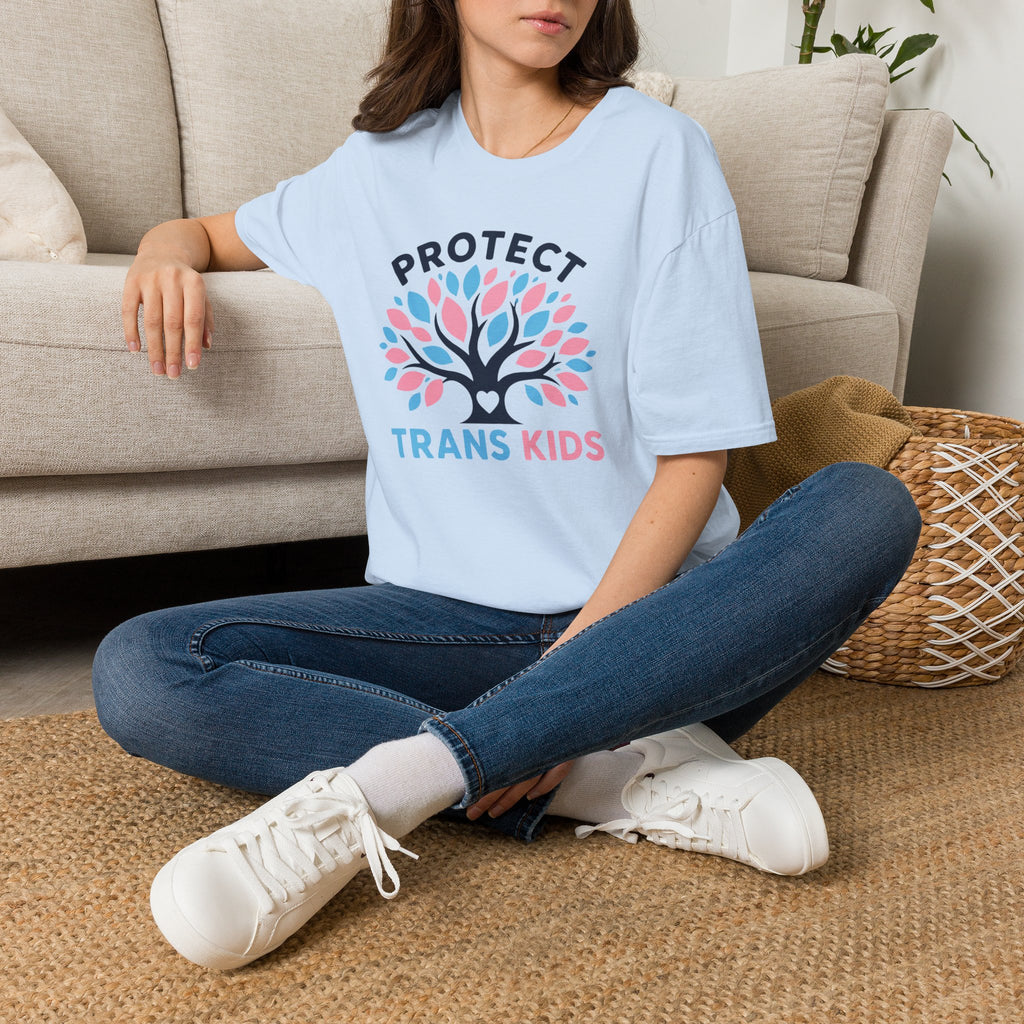 Protect Trans Kids Pride Tree Las Vegas T-Shirt