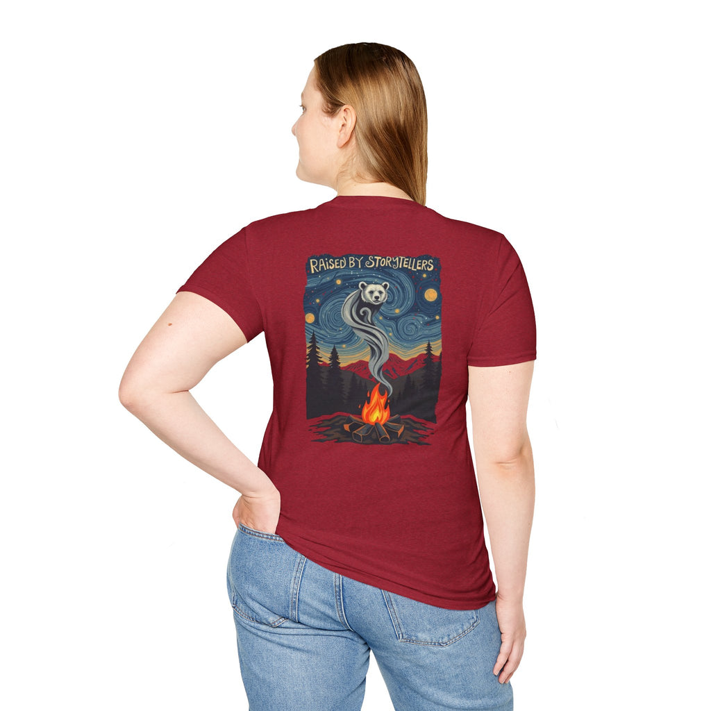 Raised by Storytellers Native Pride T-Shirt