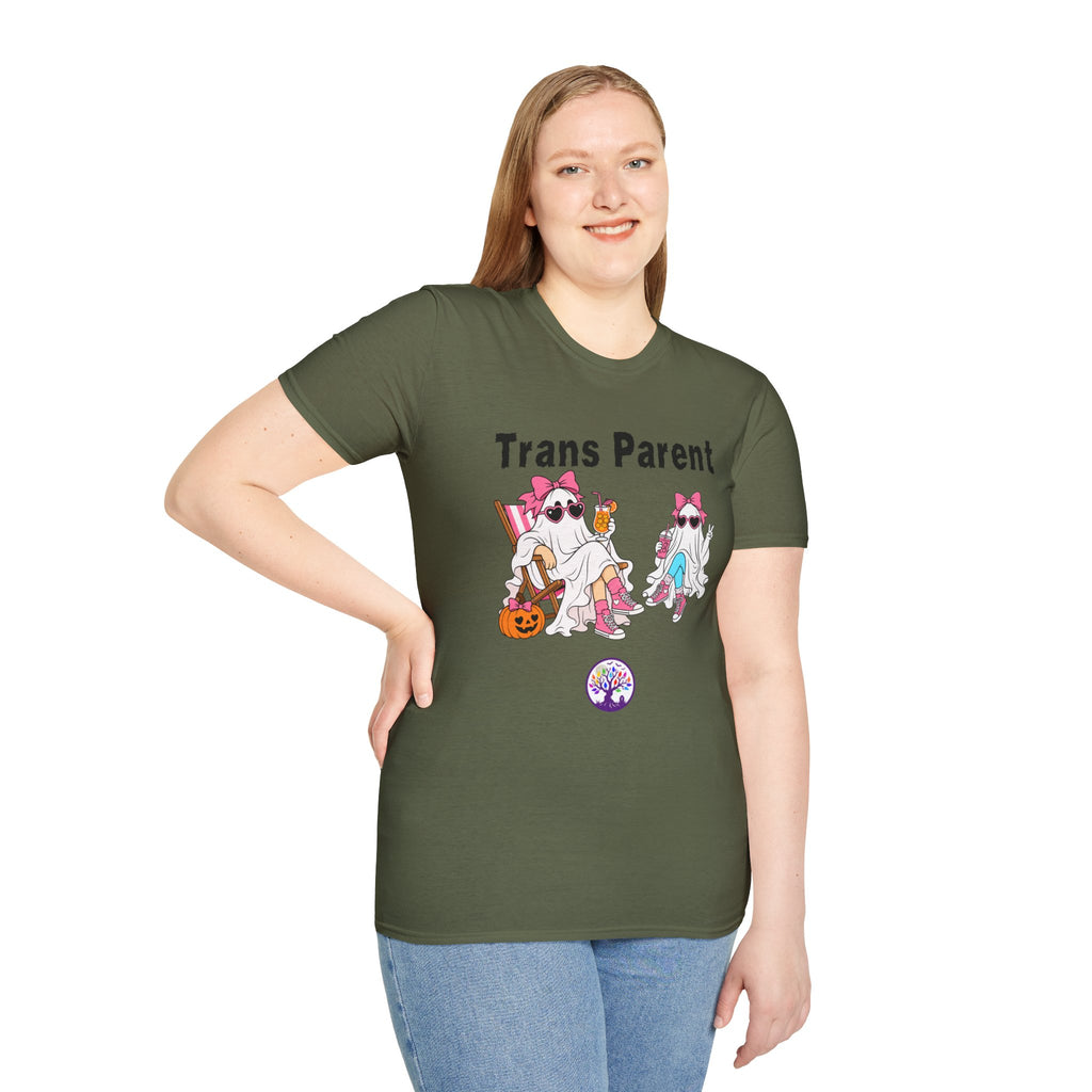 Trans Parent 1 Halloween Pride Tree Las Vegas T-Shirt