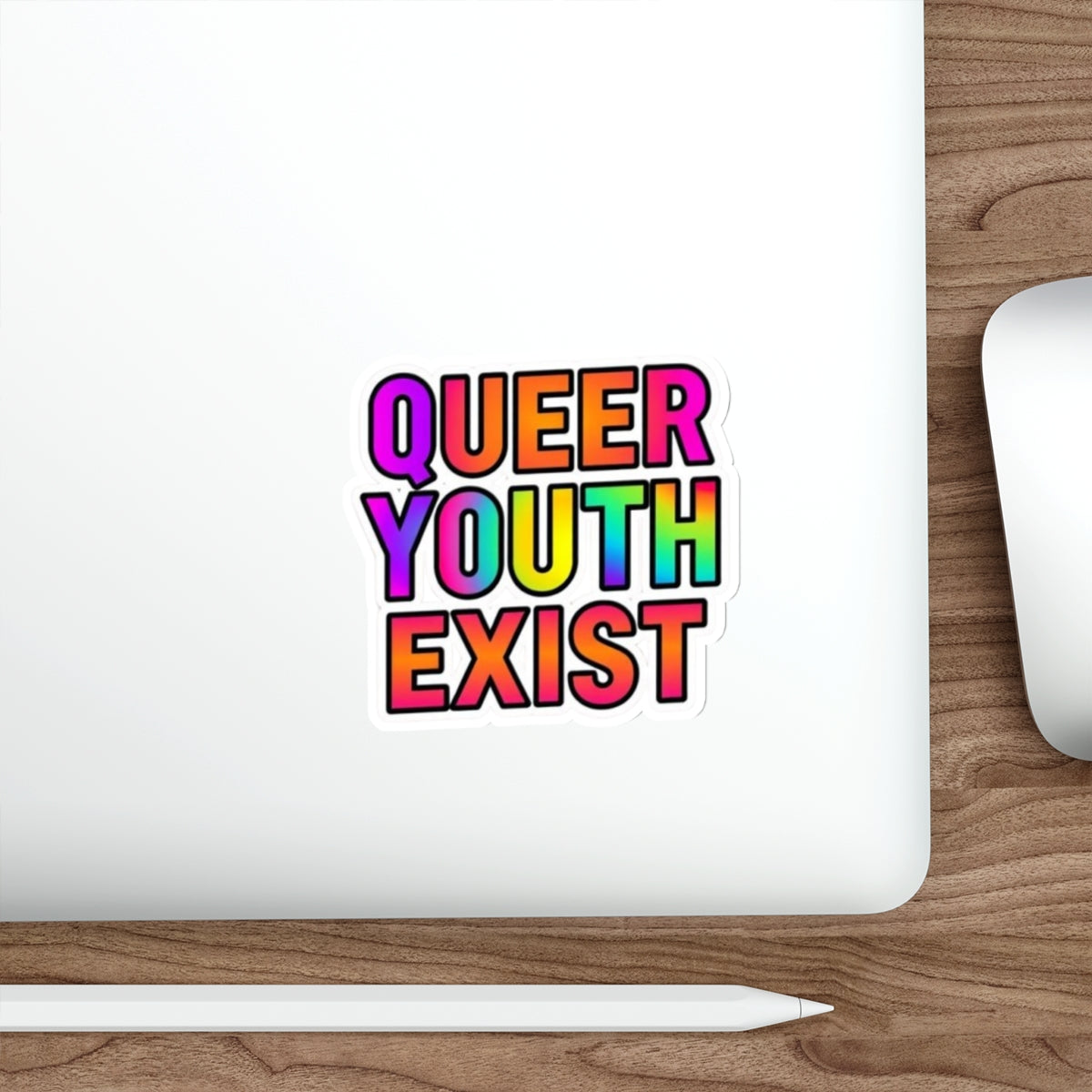 Die-Cut Stickers - QUEER YOUTH EXIST