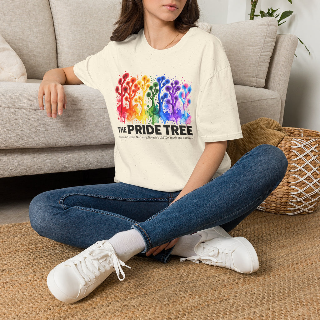 Pride Tree Las Vegas T-Shirt - Black Text