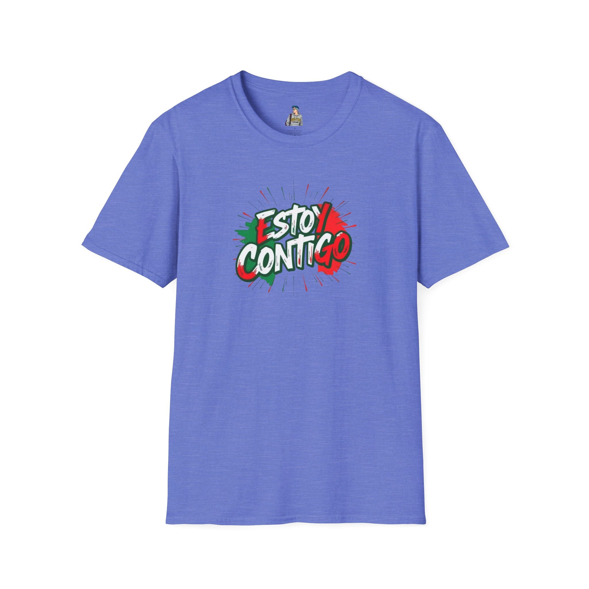 Estoy Contigo (I Am With You) Immigrants Make America Great Unisex Softstyle T-Shirt Classic Protest Tee