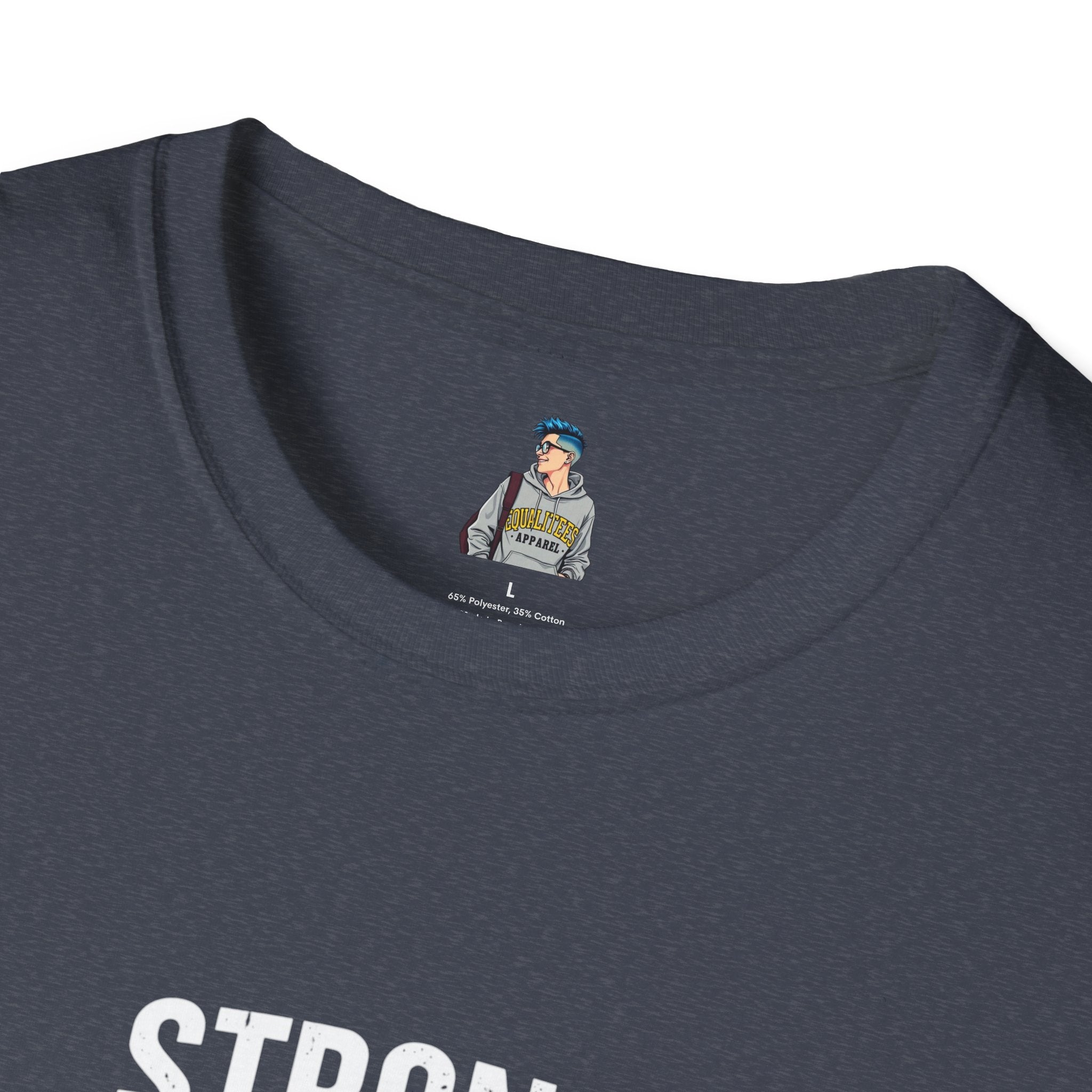 Strong Men Respect Women Statement Tee Unisex Softstyle T-Shirt