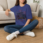 Juneteenth T-Shirt - "Happy Juneteenth" Fireworks Celebration Tee