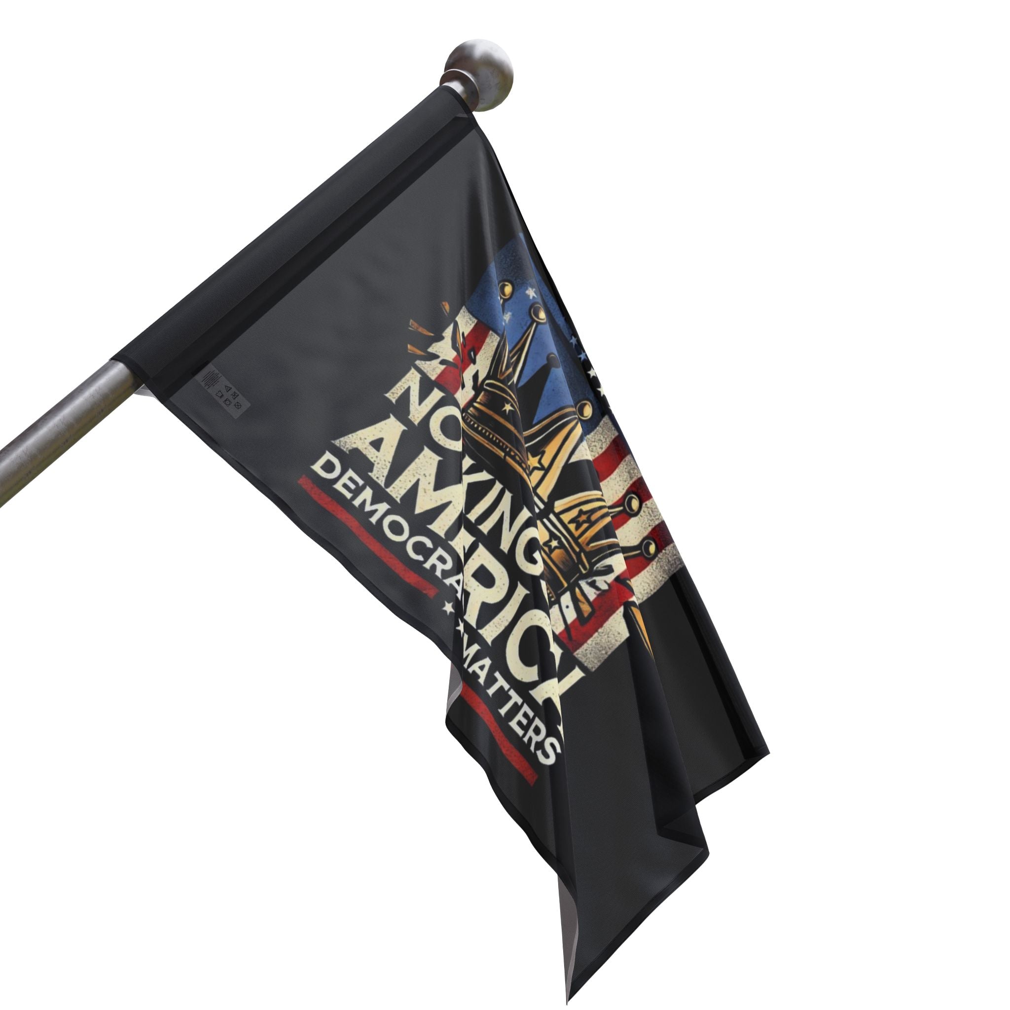 No Kings in America - Protest Flag
