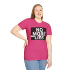 No More Lies T-Shirt — Bold Protest Graphic Tee