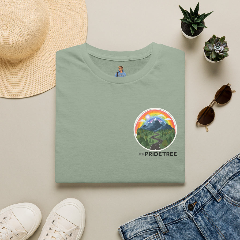 Pride Tree Las Vegas Mountain Graphic T-Shirt