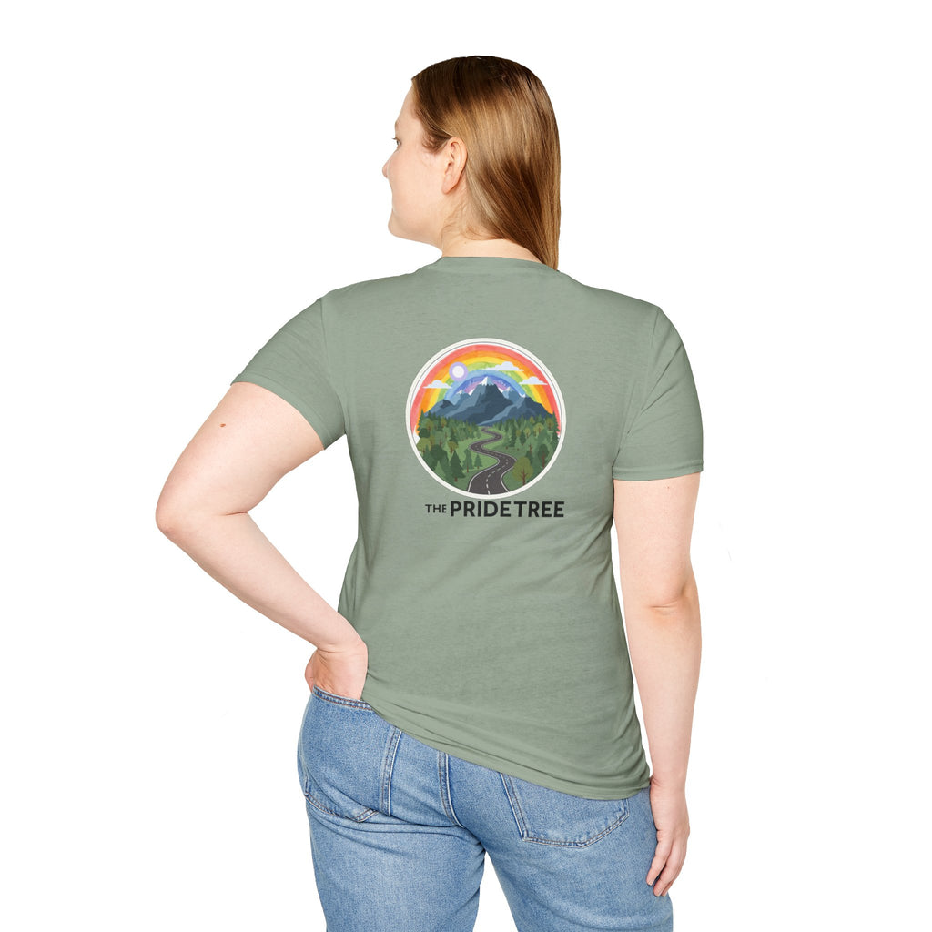 Pride Tree Las Vegas Mountain Graphic T-Shirt