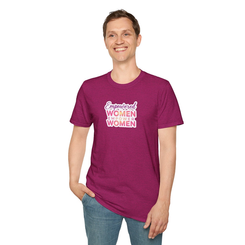 Empowered Women T-Shirt | Unisex Softstyle Tee for Women’s Empowerment