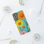Floral Daisy Tough Case for Android