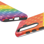 Rainbow Polka-Dot Tough Case for Android