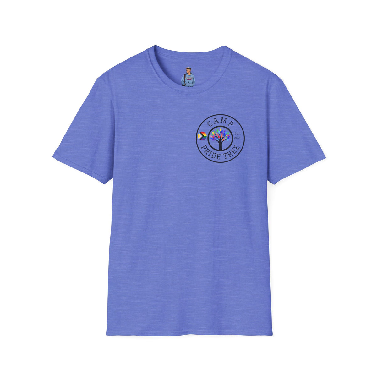 Camp Pride Tree T-Shirt — Logo Tee