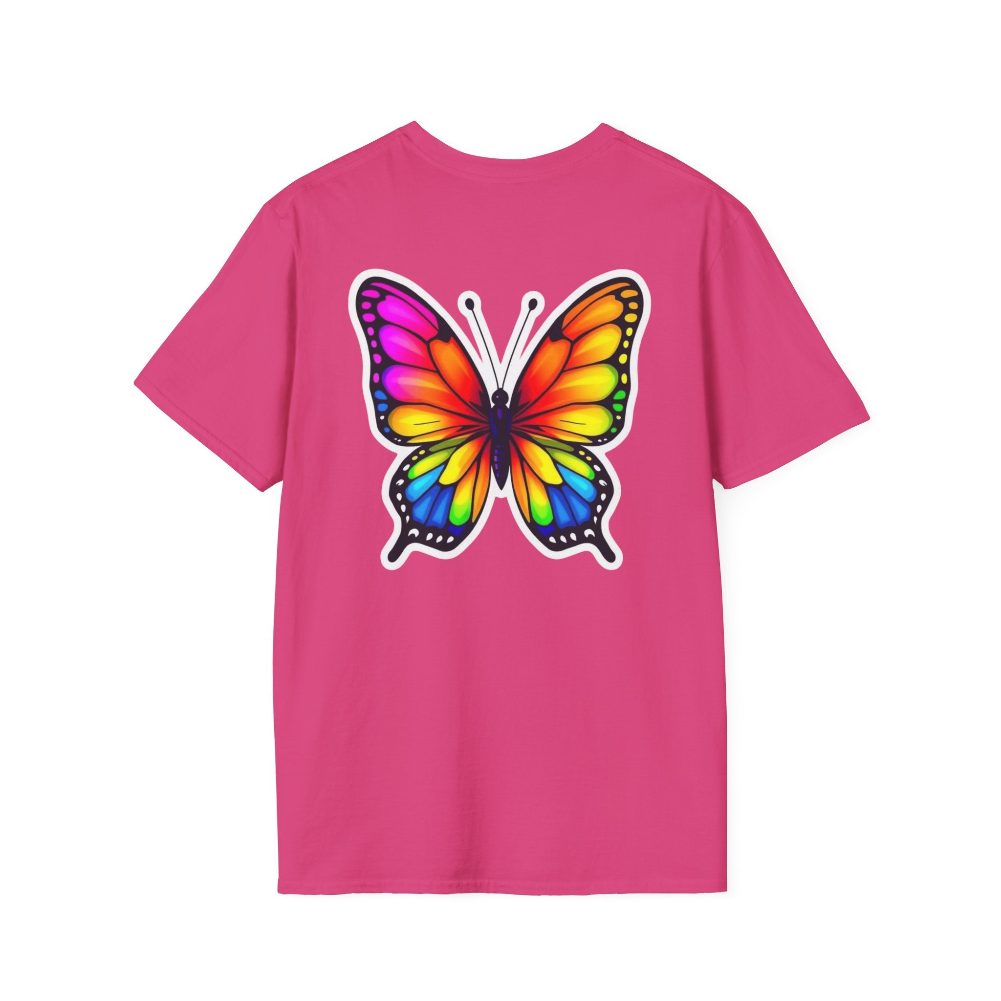 Rainbow Butterfly Cocoon Pride T-Shirt