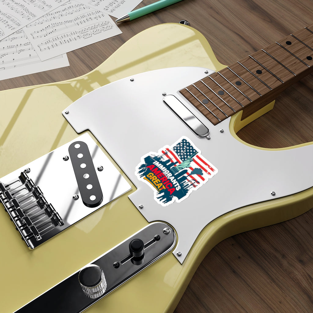 Die-Cut Stickers - Immigrants Make America Great Sticker