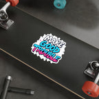 Die-Cut Stickers -  Trans Pride Colors