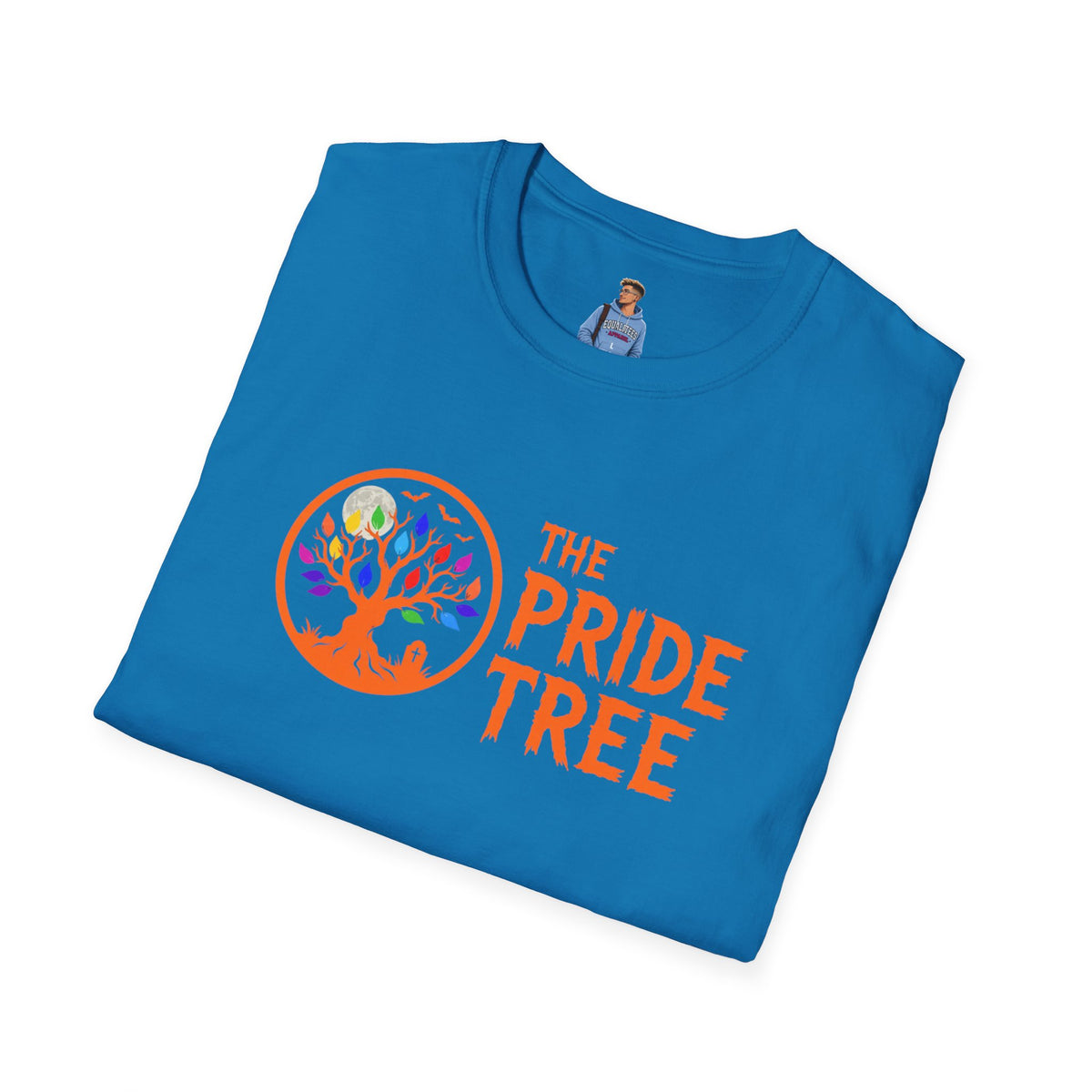 Orange Halloween Logo Pride Tree T-Shirt