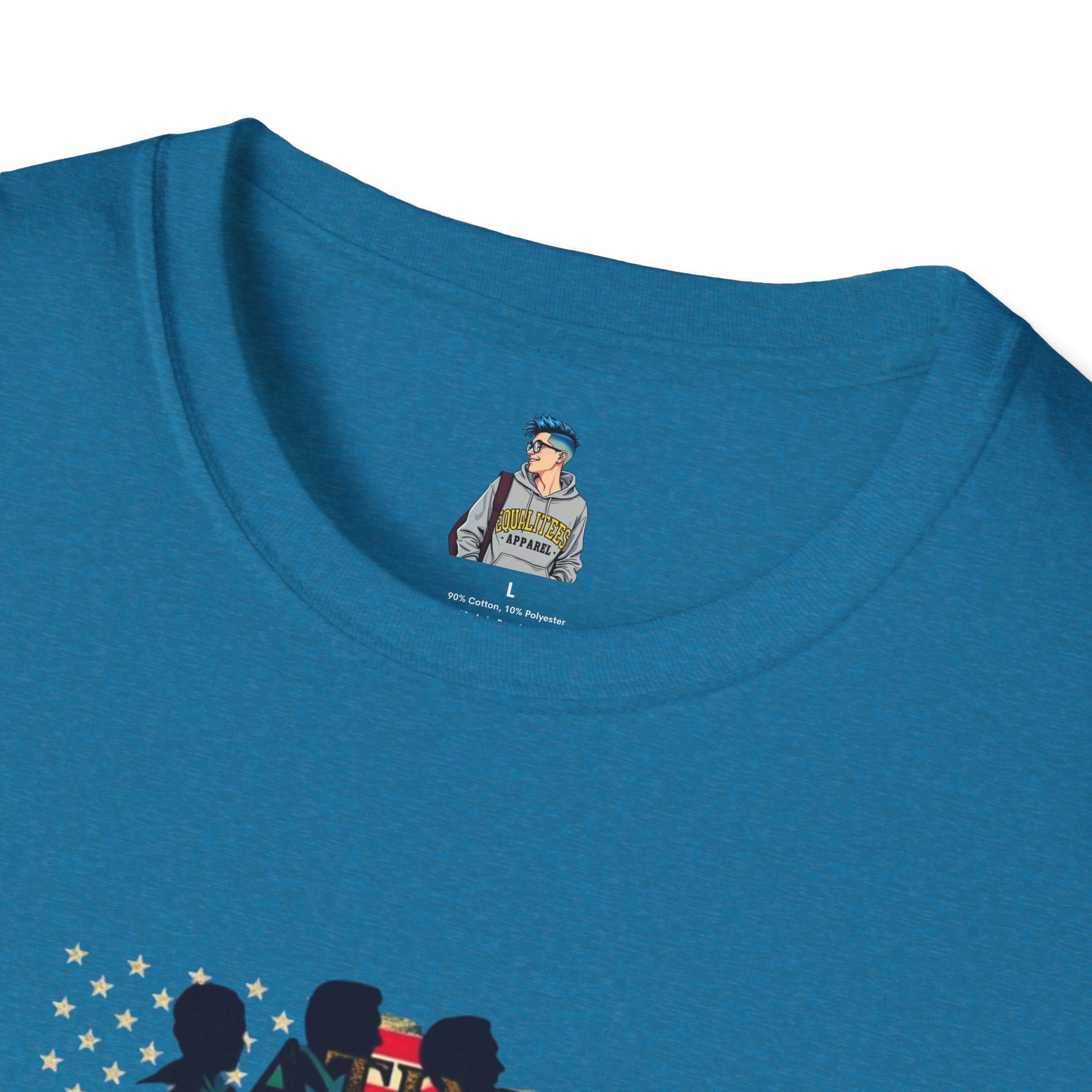 Unisex Softstyle T-Shirt - 'Latino History is American History' Graphic Tee
