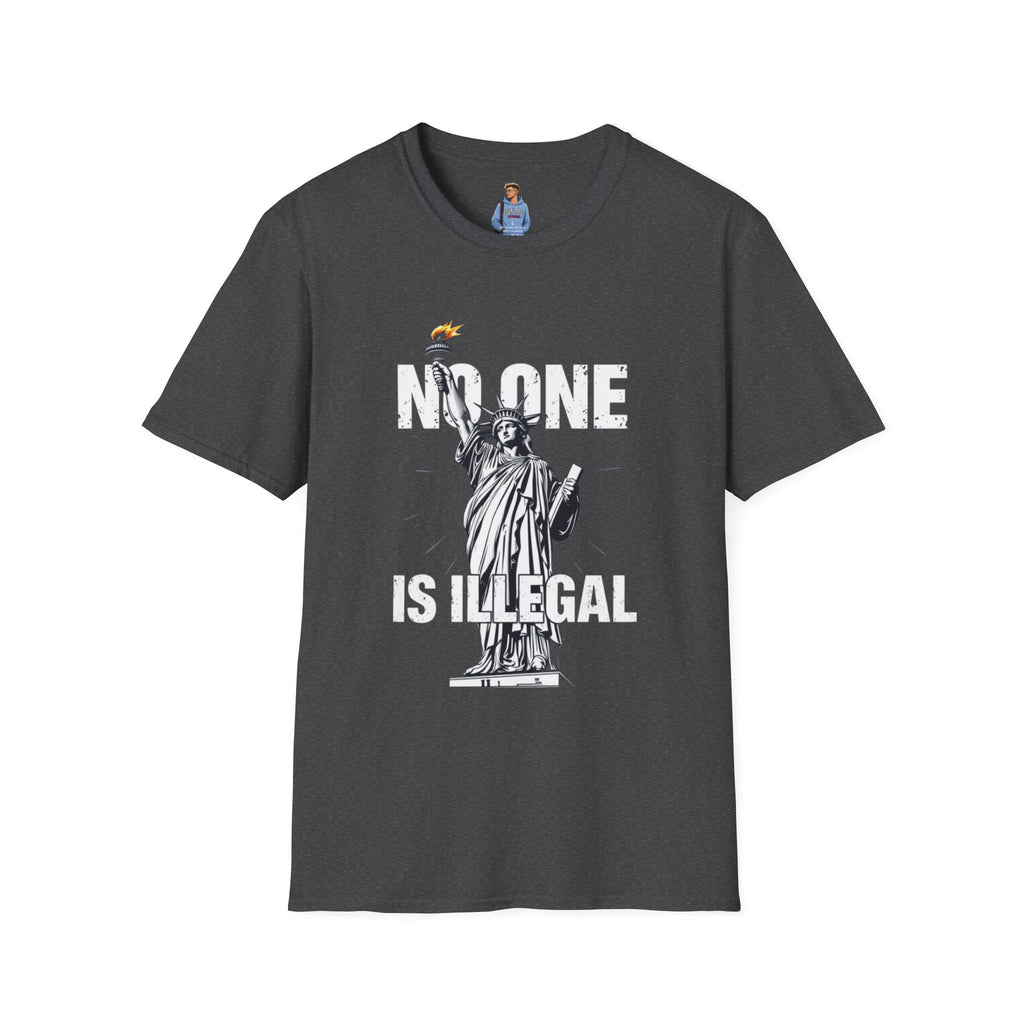 No One Is Illegal Graphic T-shirt