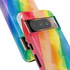 Rainbow Watercolor Art Tough Cases For Android & iPhone