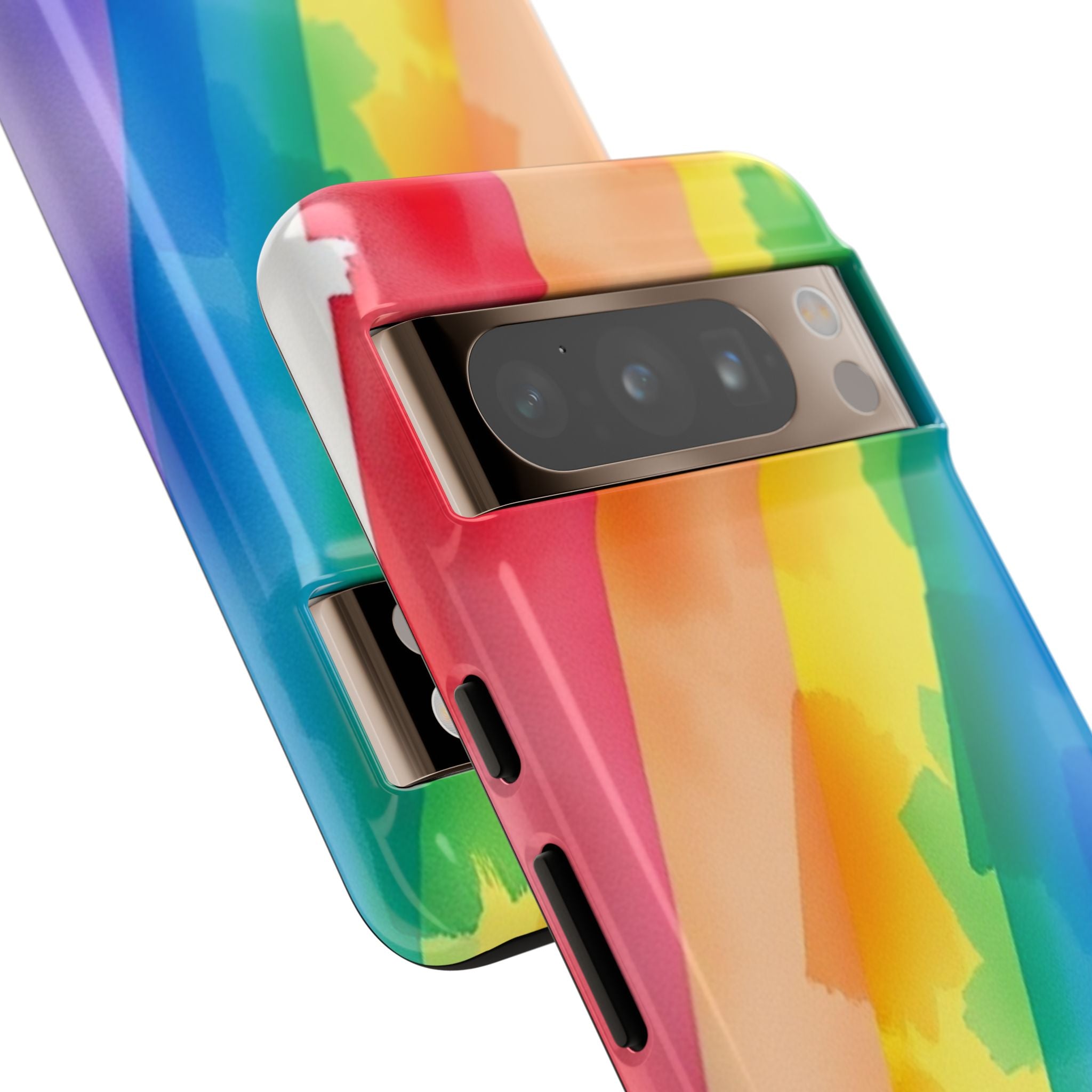 Rainbow Watercolor Art Tough Cases For Android & iPhone