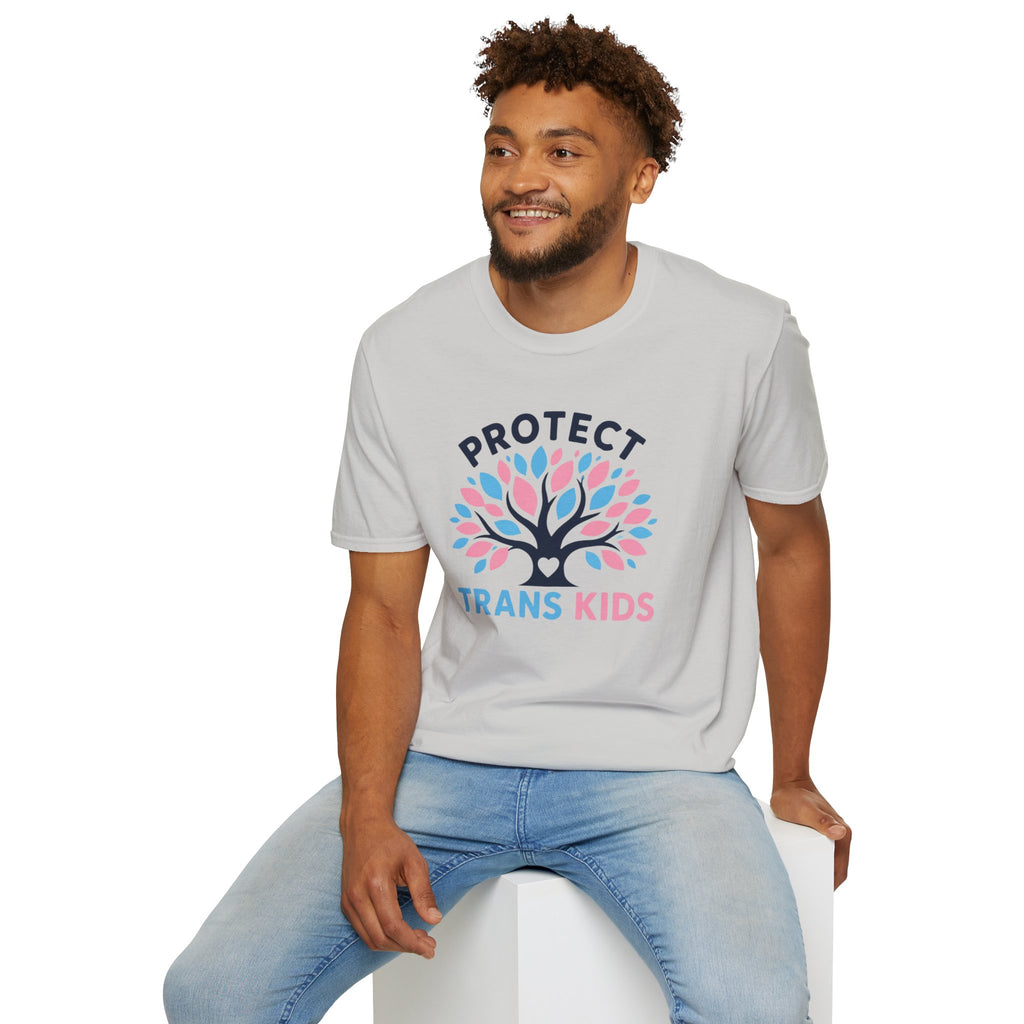 Protect Trans Kids Pride Tree Las Vegas T-Shirt