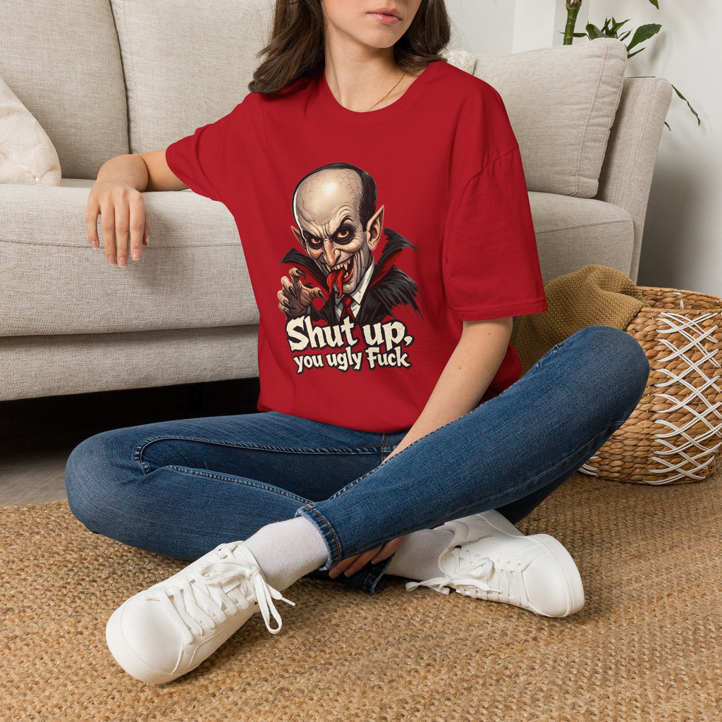 “Shut up, you ugly fuck” Funny graphic tee
