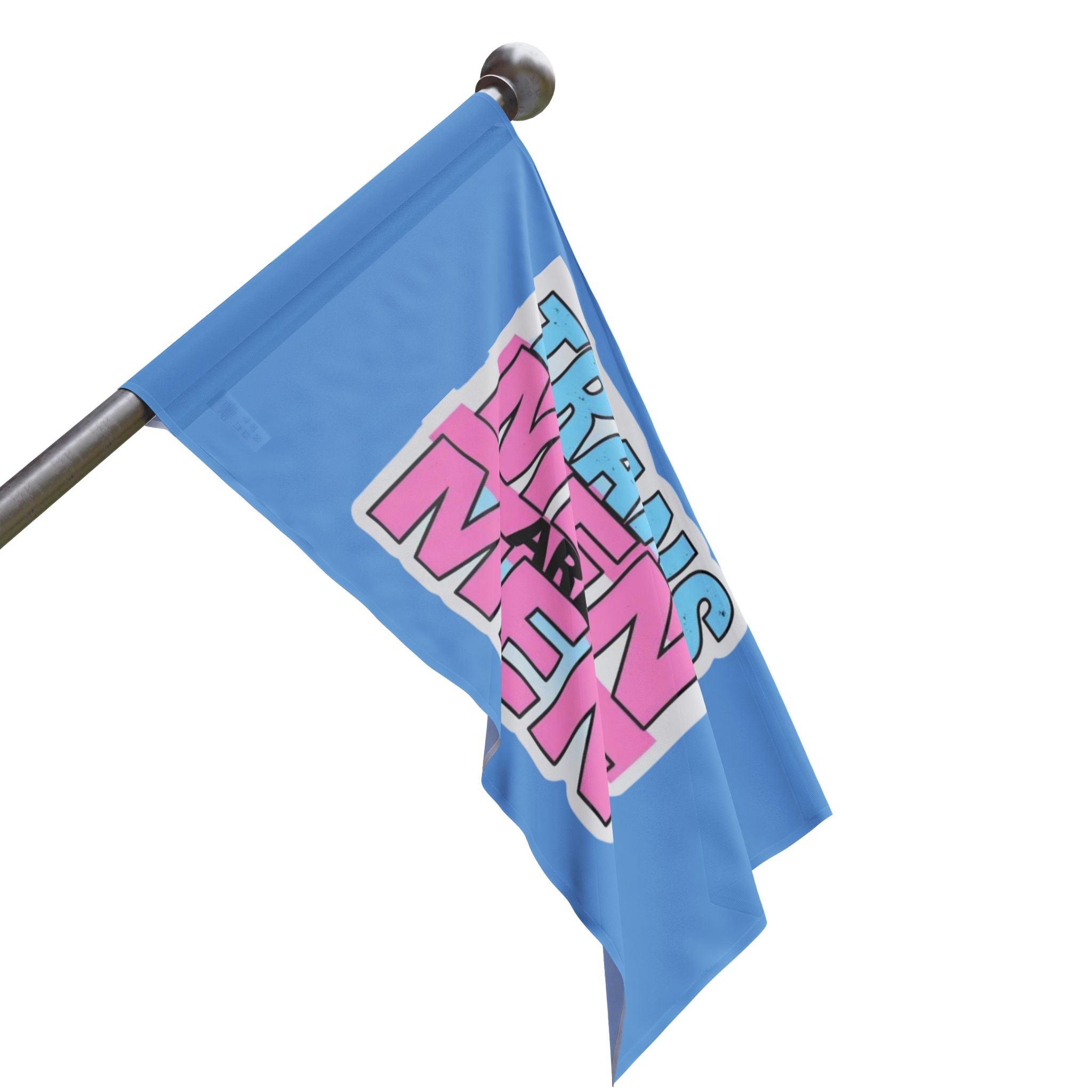 Trans Men Are Men Pride and Protest Flag