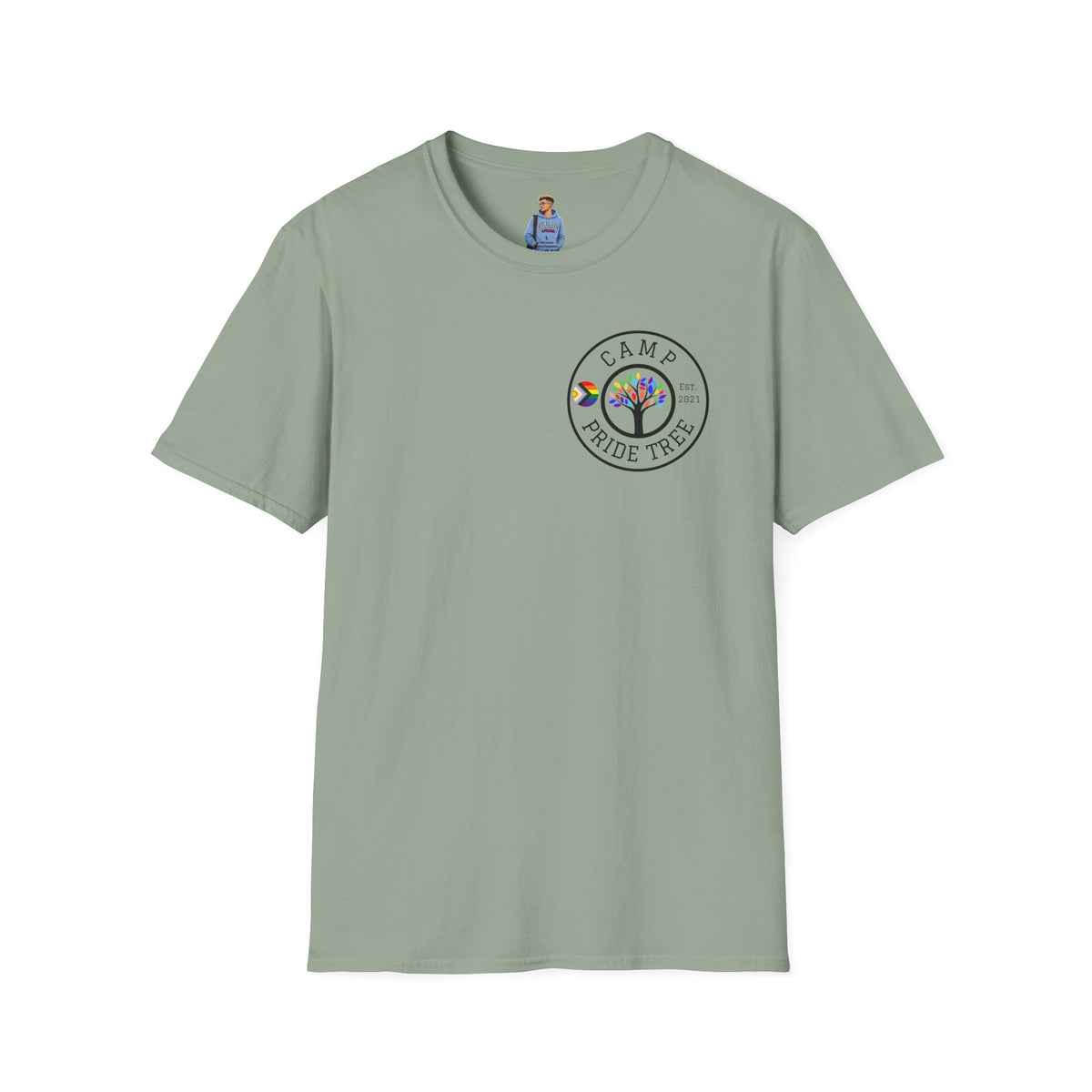 Camp Pride Tree T-Shirt — Logo Tee