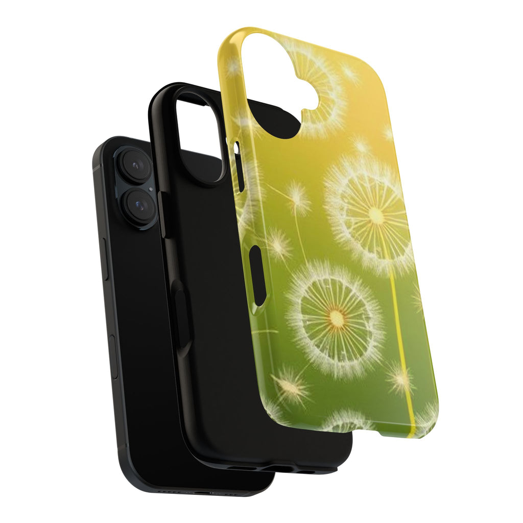 Dandelion Breeze Tough Phone Case for iPhone