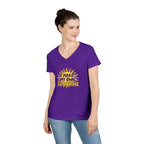 I Make My Own Sunshine Ladies' V-Neck T-Shirt