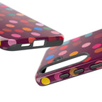 Polka-Dot Colorful Tough Case for Android