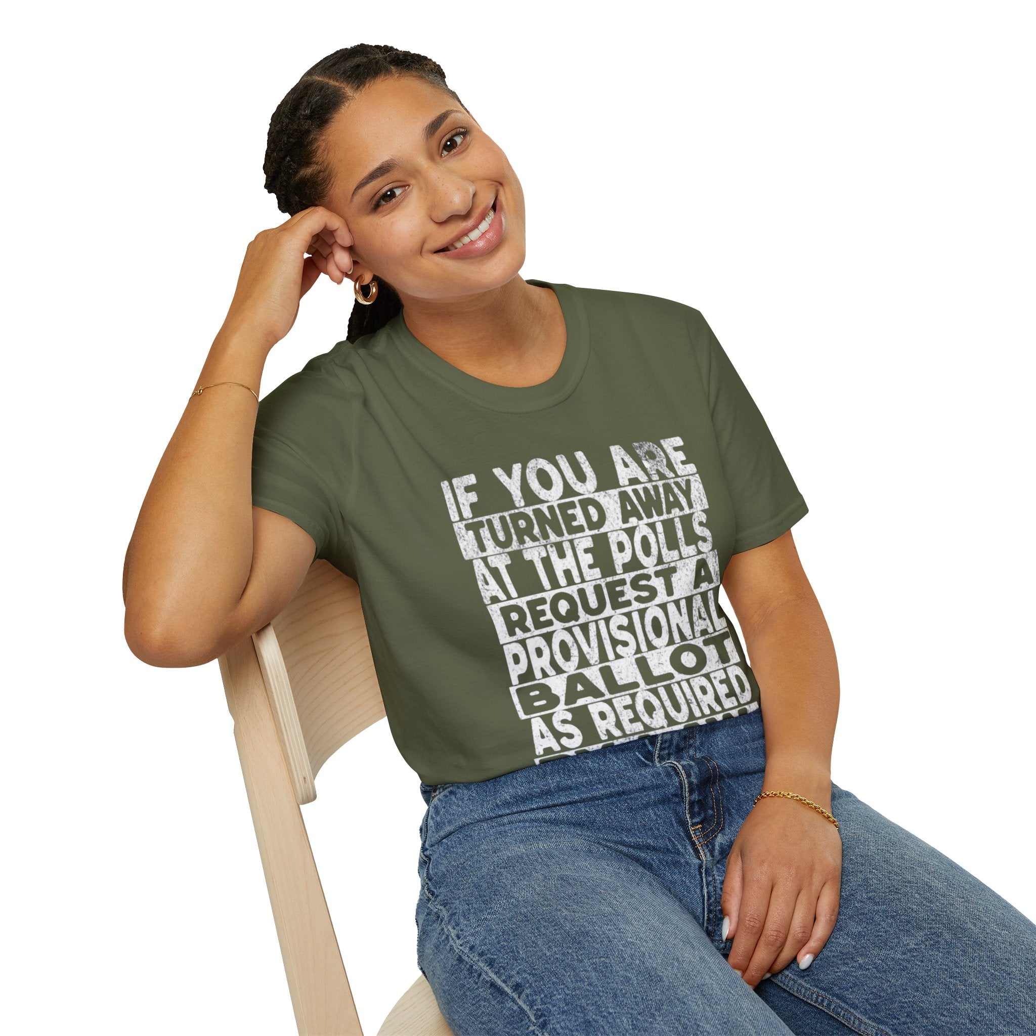 Know Your Rights Voter English T-Shirt