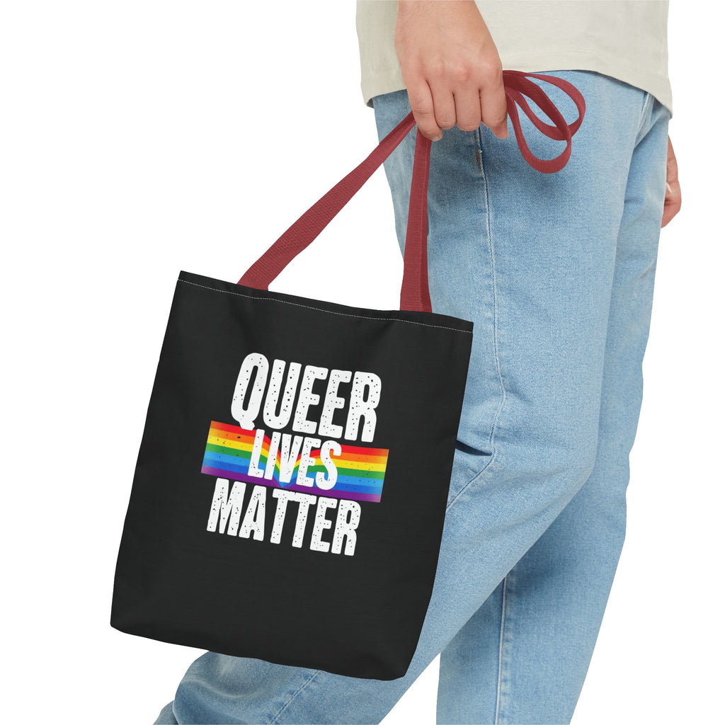 Queer Lives Matter Tote Bag
