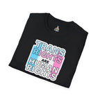 Trans Rights Unisex Softstyle T-Shirt - Support Equality & Trans Rights