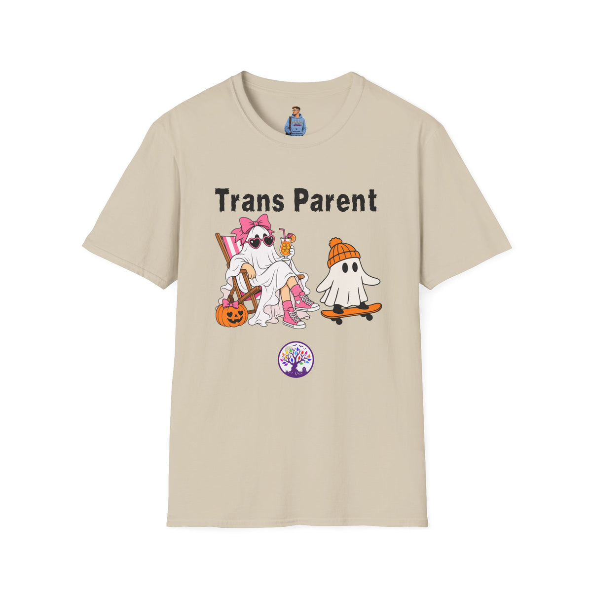 Trans Parent 3 Halloween Pride Tree Las Vegas T-Shirt