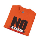 NO Means NO T-Shirt — Consent Awareness Graphic Tee